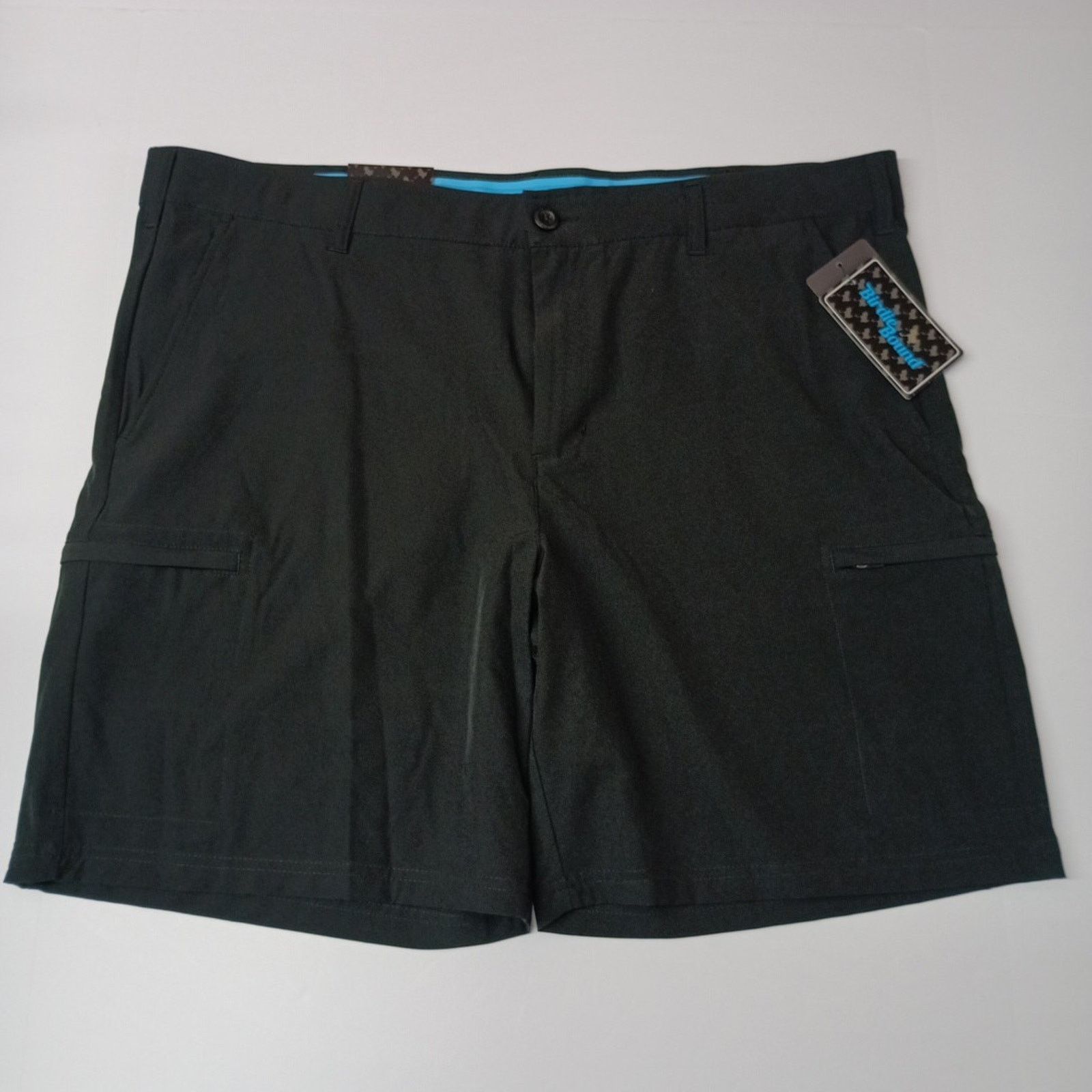 Other Birdie Bound Cargo Shorts Mens 42x9 Black Stretch Flex Waist Size US 42 / EU 58 - 1 Thumbnail