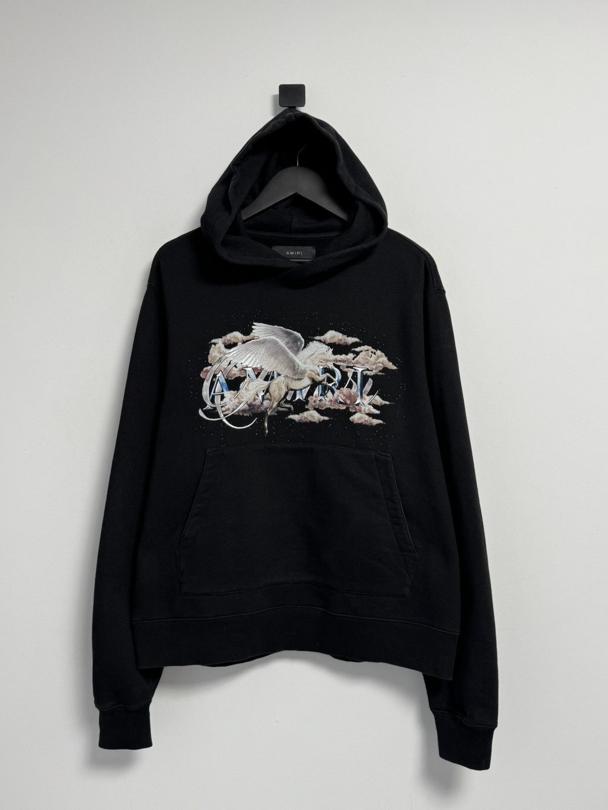 Amiri Amiri Men’s Pegasus Script Hoodie Size US XL / EU 56 / 4 - 1 Thumbnail