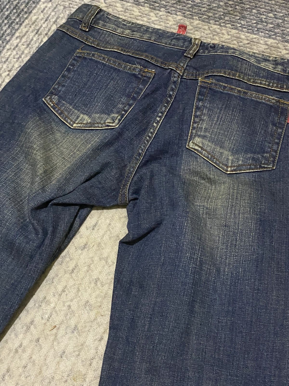 Hysteric Glamour × Japanese Brand TANTRA EMBODIED FLARED JEANS Size 28" / US 6 / IT 42 - 7 Thumbnail