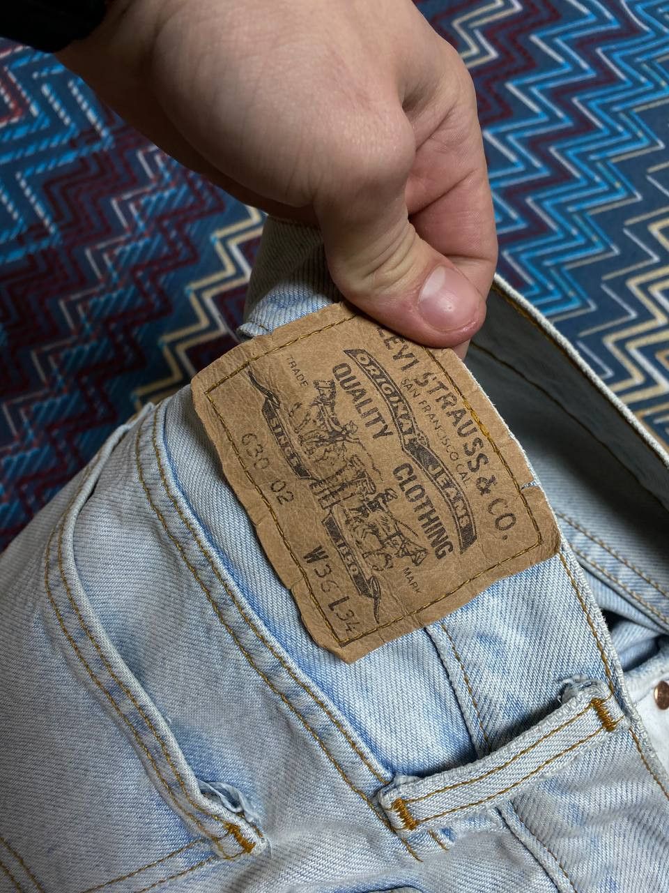 Levi's streetwear jeans Levi's 630 02 vintage w36 crazy Y2K Size US 36 / EU 52 - 4 Thumbnail