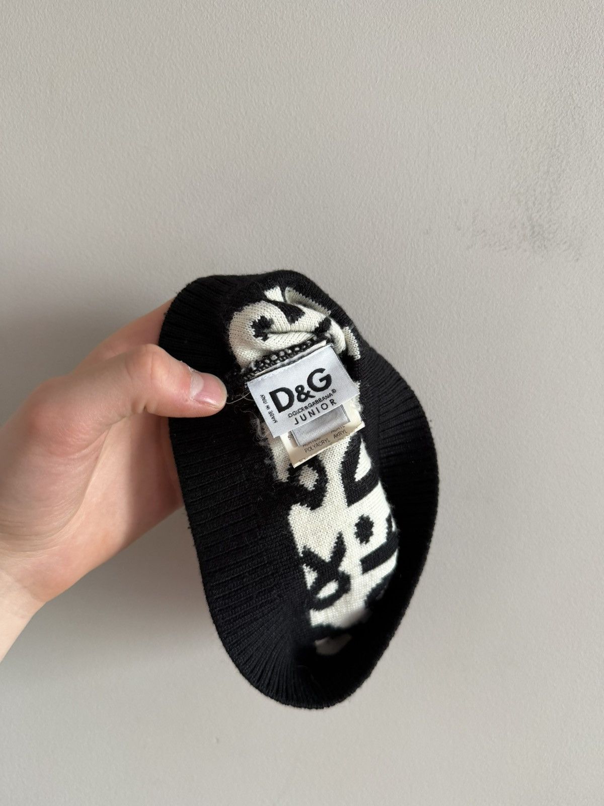 Dolce & Gabbana Vintage Dolce & Gabbana Junior Beanie Hat Size ONE SIZE - 5 Thumbnail