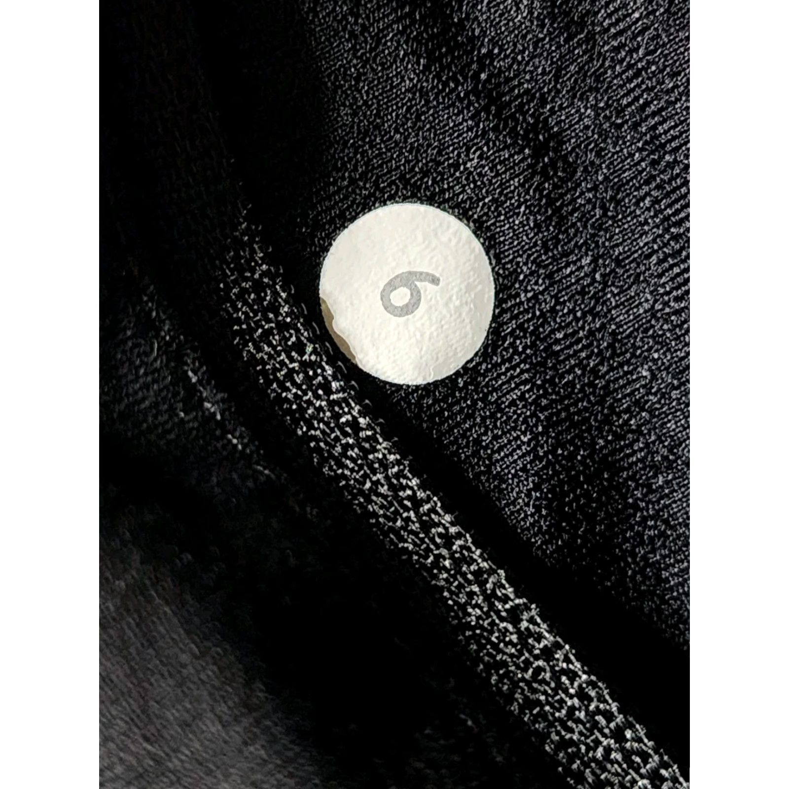 Lululemon WOMENS LULULEMON Black Compression Cropped Leggings Size 6 Athleisure Size 28" / US 6 / IT 42 - 4 Thumbnail