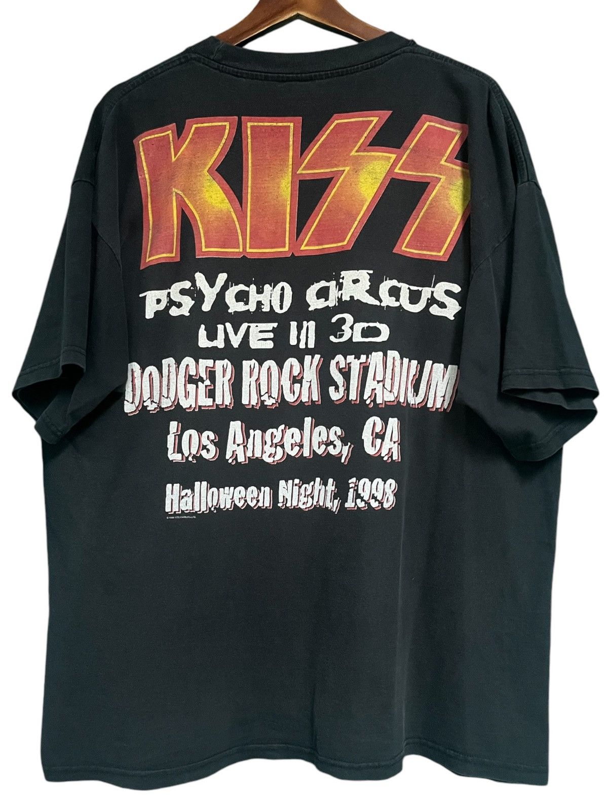Band Tees × Kith × Vintage Vintage Kiss 90s t shirt Size US XL / EU 56 / 4 - 2 Thumbnail