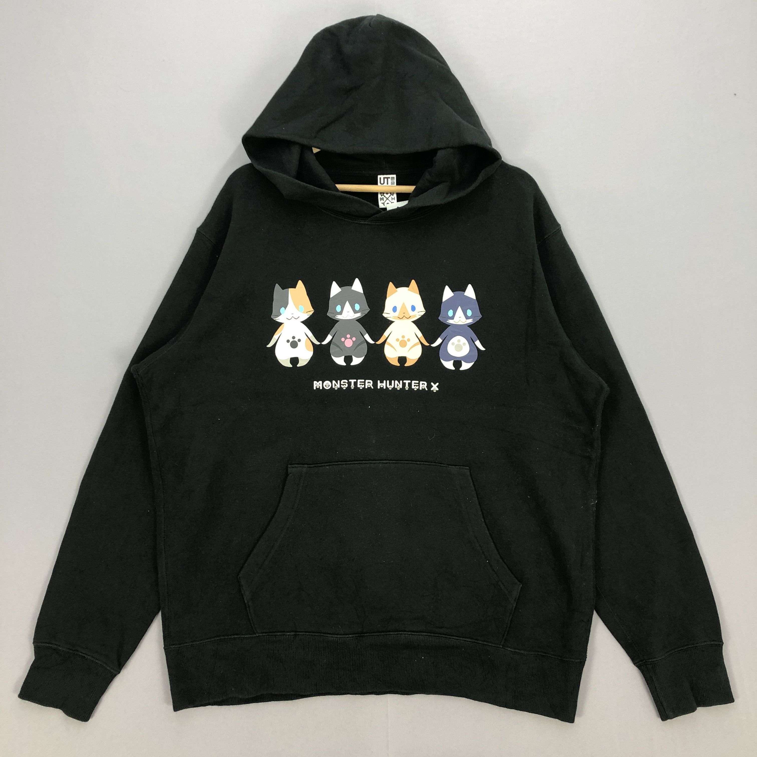 Anime × Cartoon Network × Japanese Brand Monster Hunter Sweatshirt Hoodie Japanese Anime Sweater Size US XL / EU 56 / 4 - 2 Thumbnail