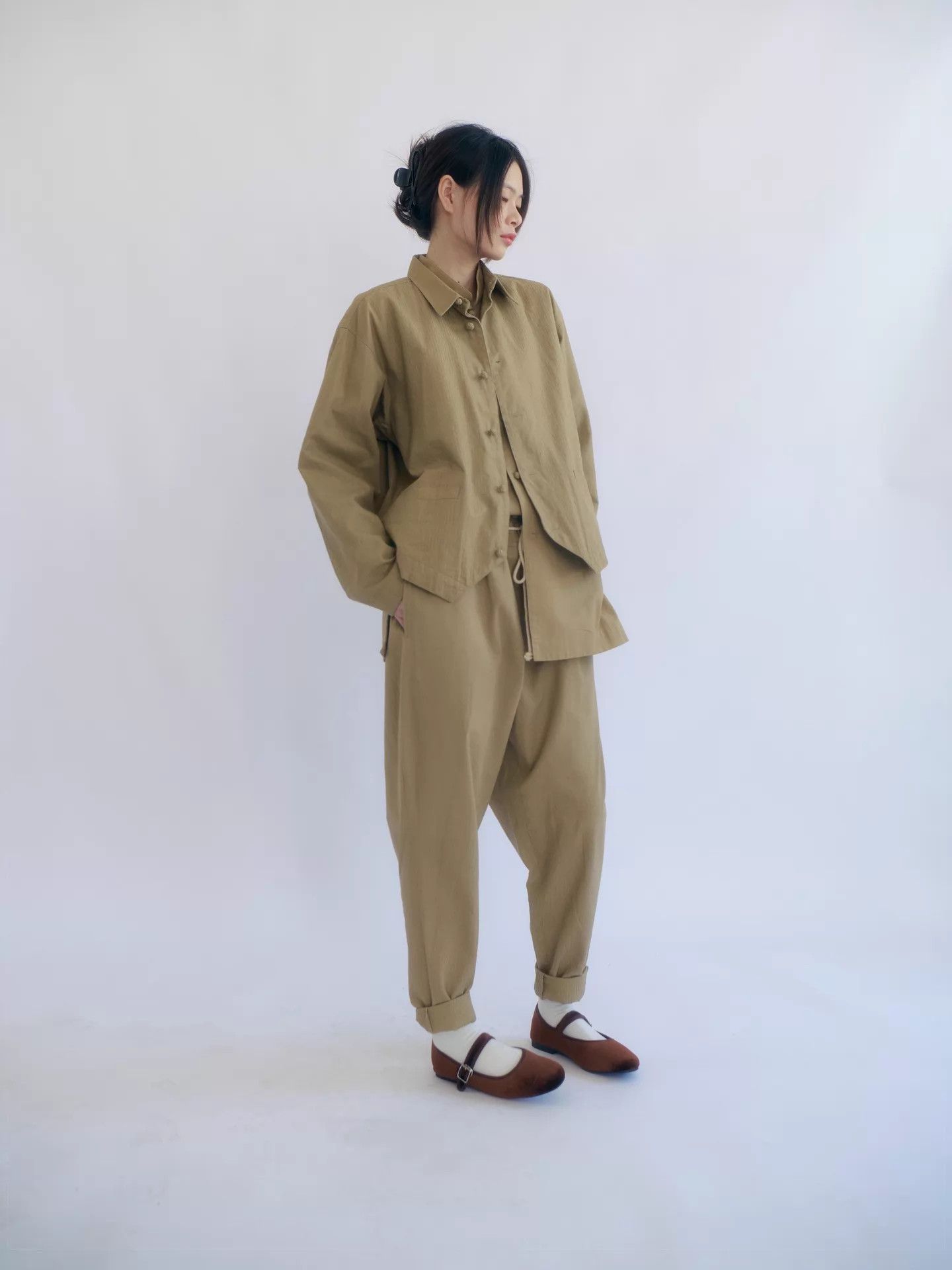 Playstation Plantation Rare 80s Chinese Knot Button Suit Set M Size US M / EU 48-50 / 2 - 1 Thumbnail