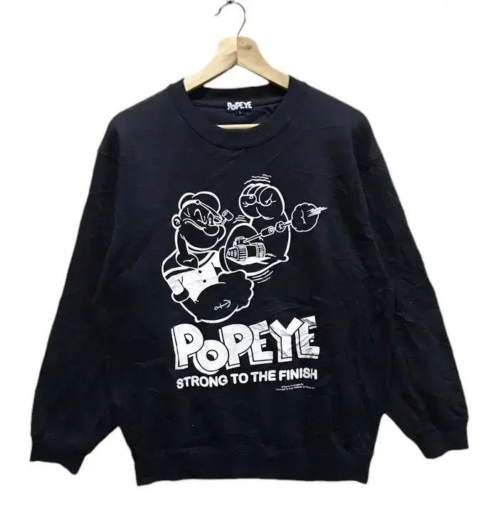 Cartoon Network Vintage Popeye Sweatshirts Size US M / EU 48-50 / 2 - 1 Thumbnail