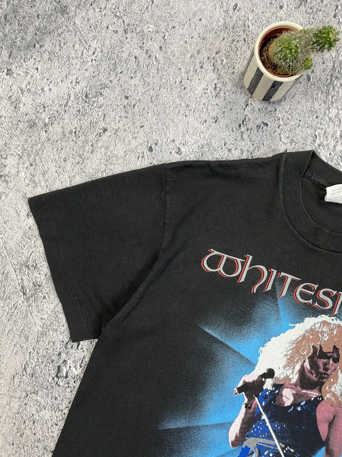 Vintage Vintage WhiteSnake 1988 USA single stich T-shirt Size US M / EU 48-50 / 2 - 3 Thumbnail