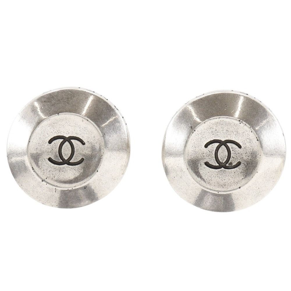 Chanel Chanel Chanel Coco Mark Earrings Metal Earrings DUTY FREE for USA Size ONE SIZE - 1 Thumbnail