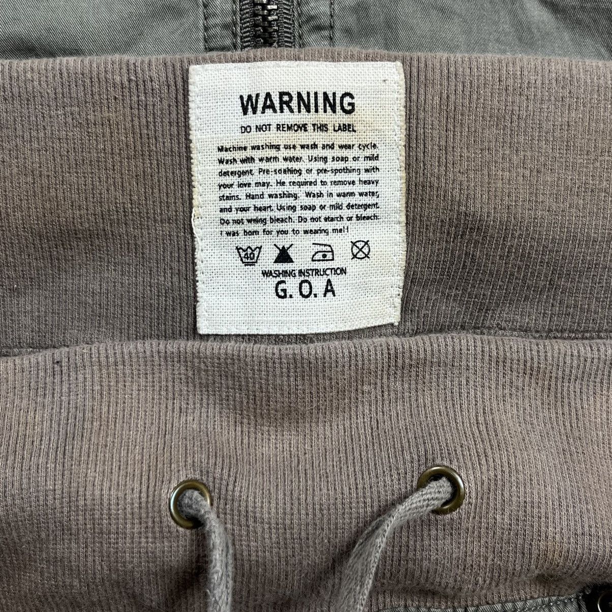 If Six Was Nine 2000s GOA - Apocalypse Style Cargo Skirt Size 29" - 10 Thumbnail