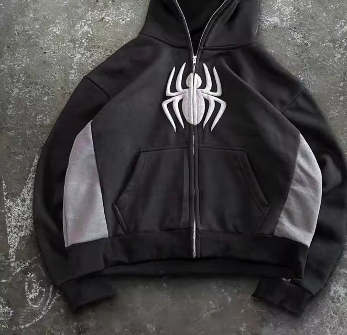 Japanese Brand Autumn Fashion Punk Y2K Goth Grunge Spider Hoodies Size US M / EU 48-50 / 2 - 2 Thumbnail