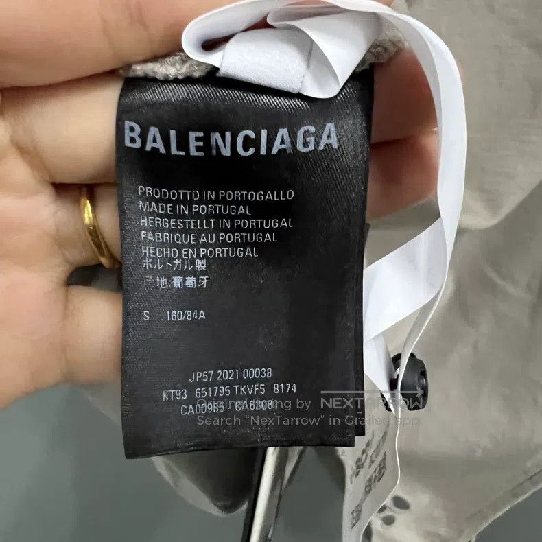 Balenciaga Balenciaga Mosaic BB Destruction Short Sleeve Size US S / EU 44-46 / 1 - 4 Thumbnail