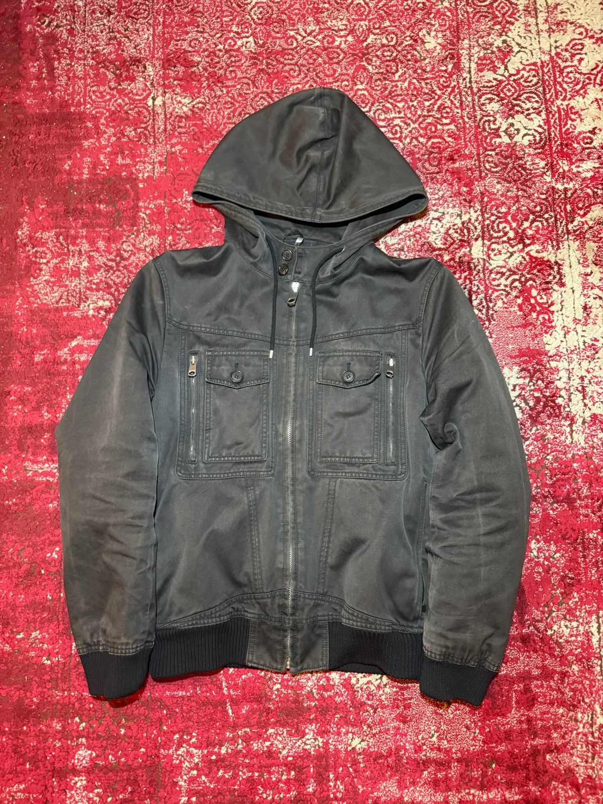Dior *SOLD*Dior Homme Aw08 Lumiere du Nord Bomber jacket Size US L / EU 52-54 / 3 - 2 Thumbnail