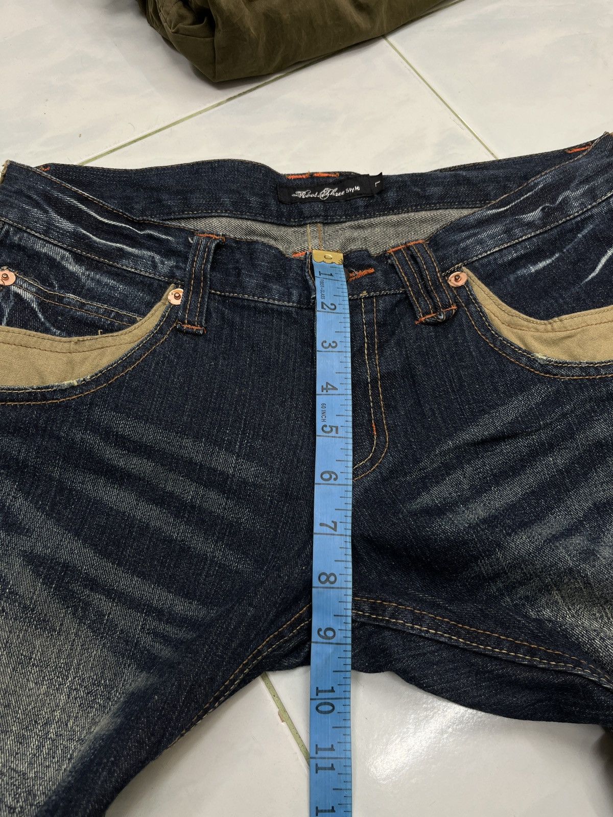 Japanese Brand 🔥🔥🔥ARCHIVE ROOT THREE HYPE DENIM Size 32" / US 10 / IT 46 - 20 Thumbnail