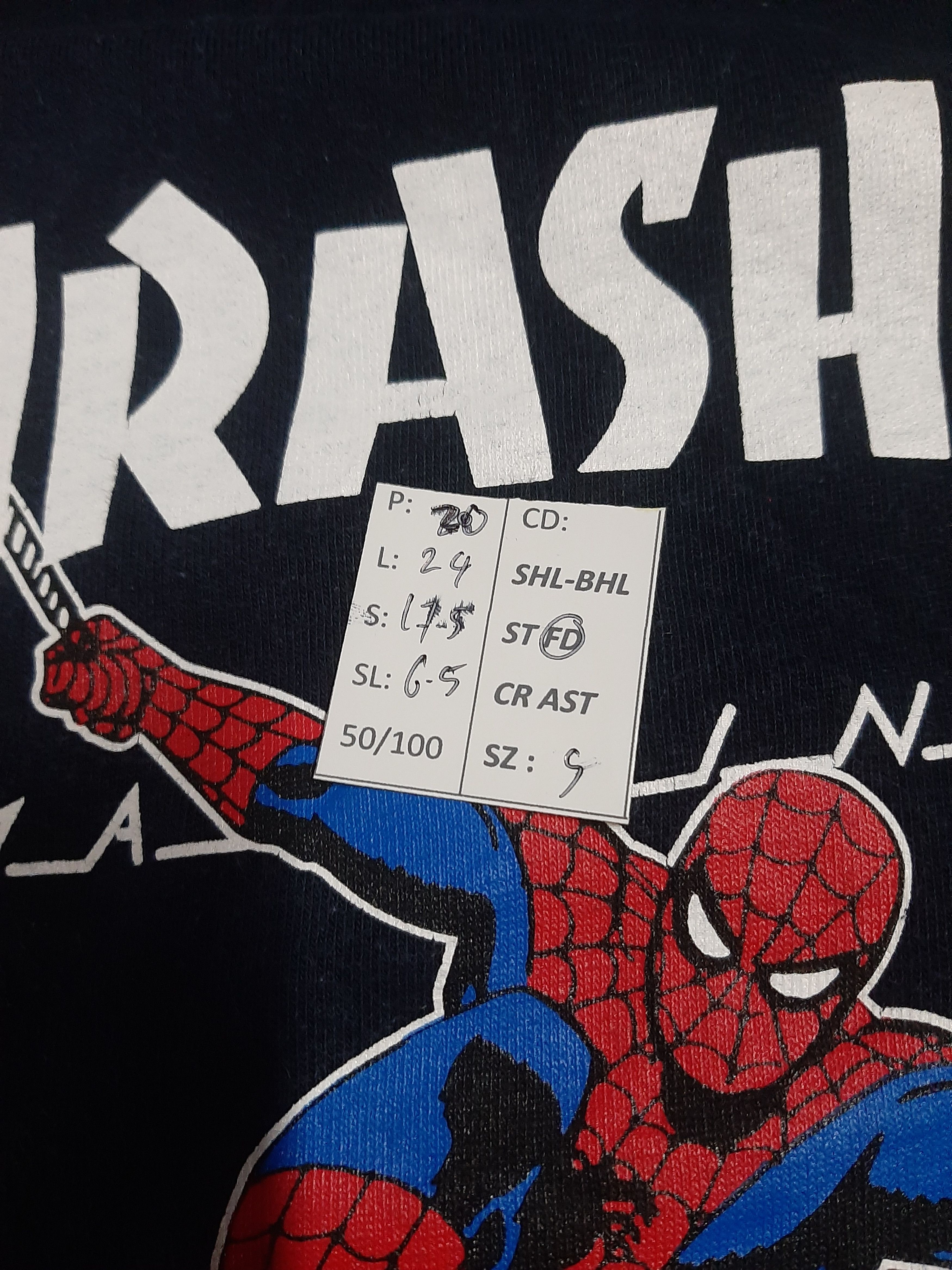 Marvel Comics VINTAGE THRASHER X MARVEL SPIDERMAN FADED TEE IRONMAN XMEN Size US S / EU 44-46 / 1 - 16 Thumbnail