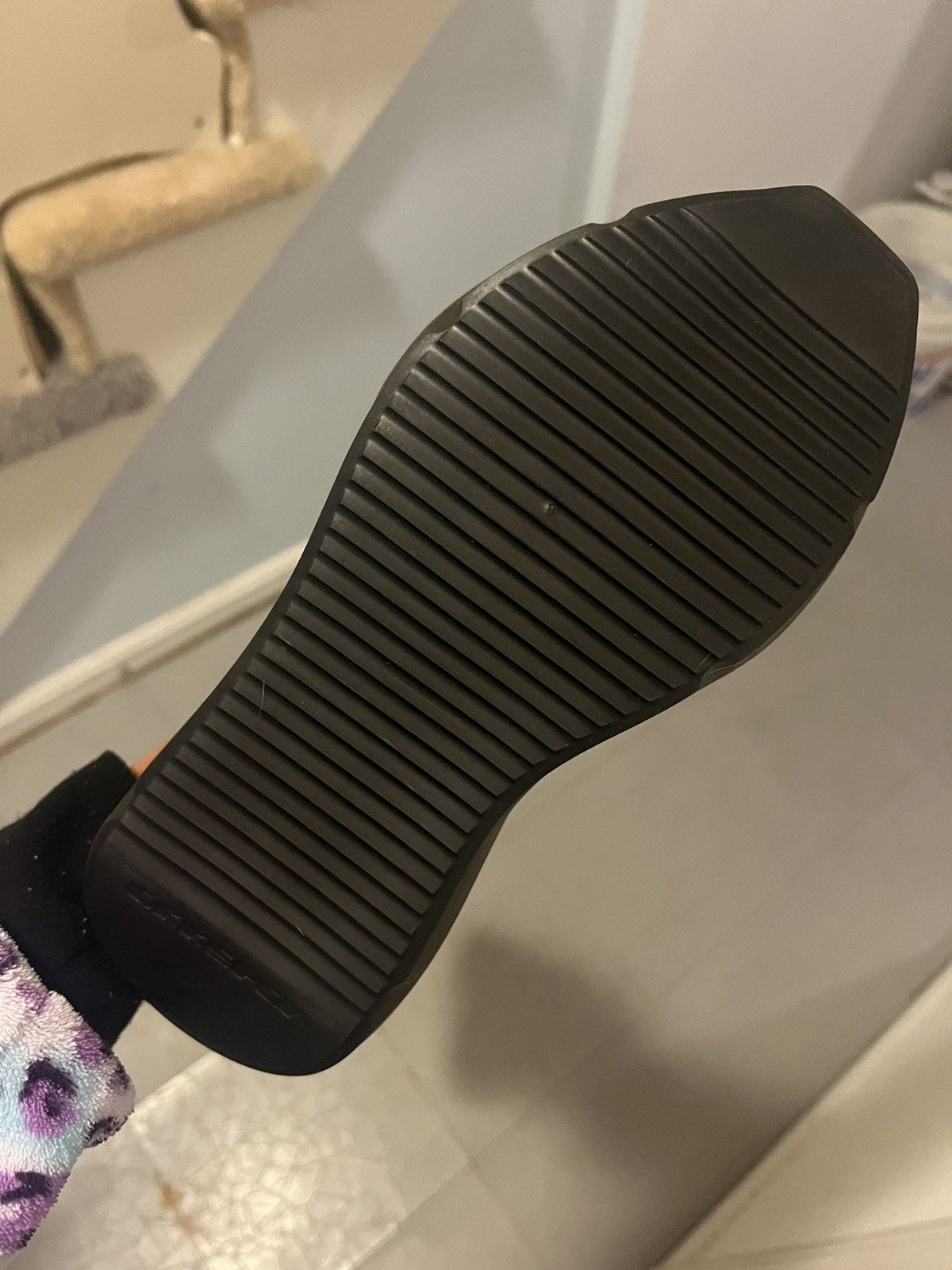 Rick Owens × Rick Owens Drkshdw Black Abstract Stocking Boots Size US 6.5 / IT 36.5 - 7 Thumbnail