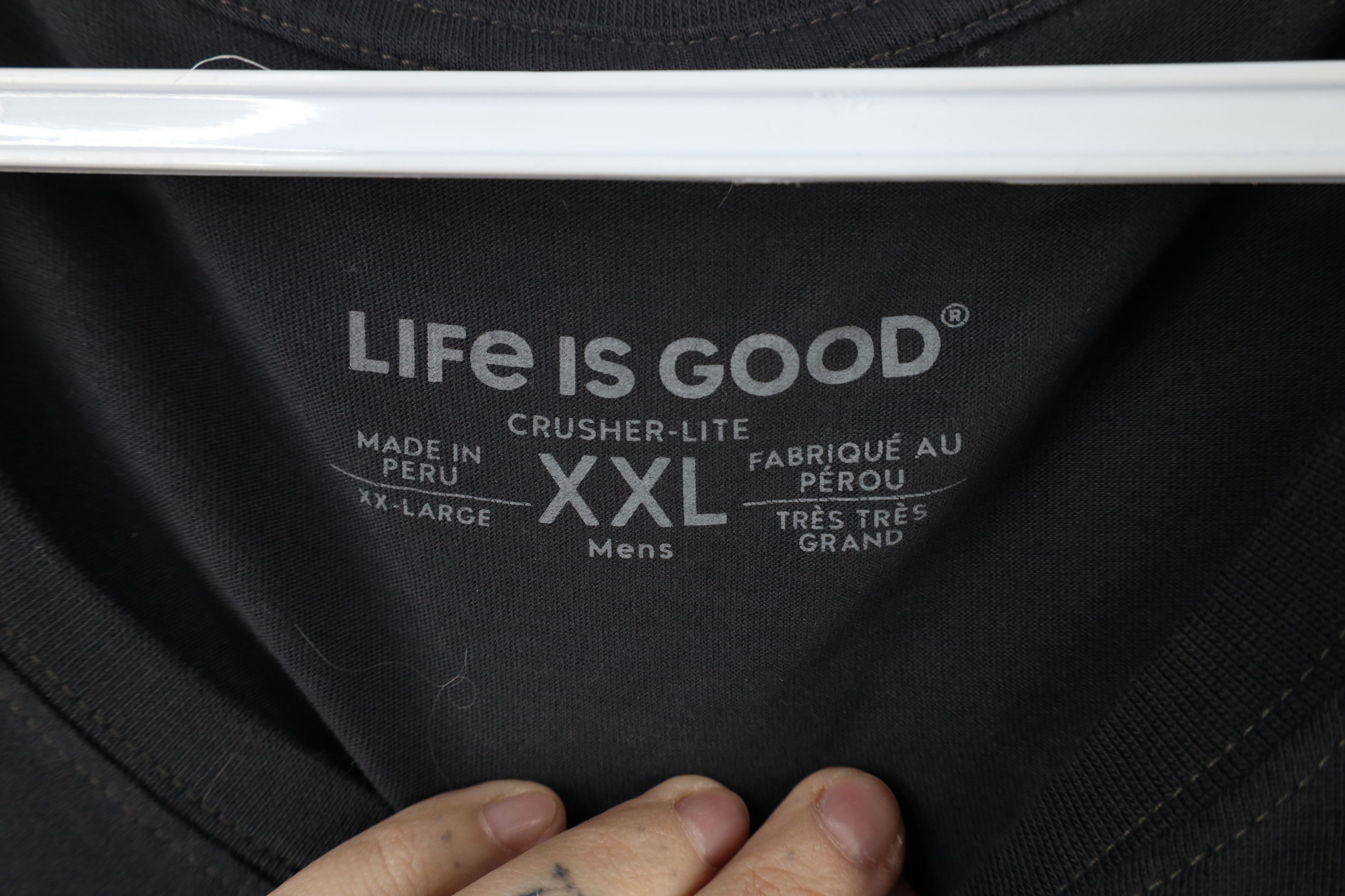 Life is Good × Vintage Life is Good Smoke Show Grill Smoker T-Shirt Charcoal Gray Size US XXL / EU 58 / 5 - 6 Thumbnail