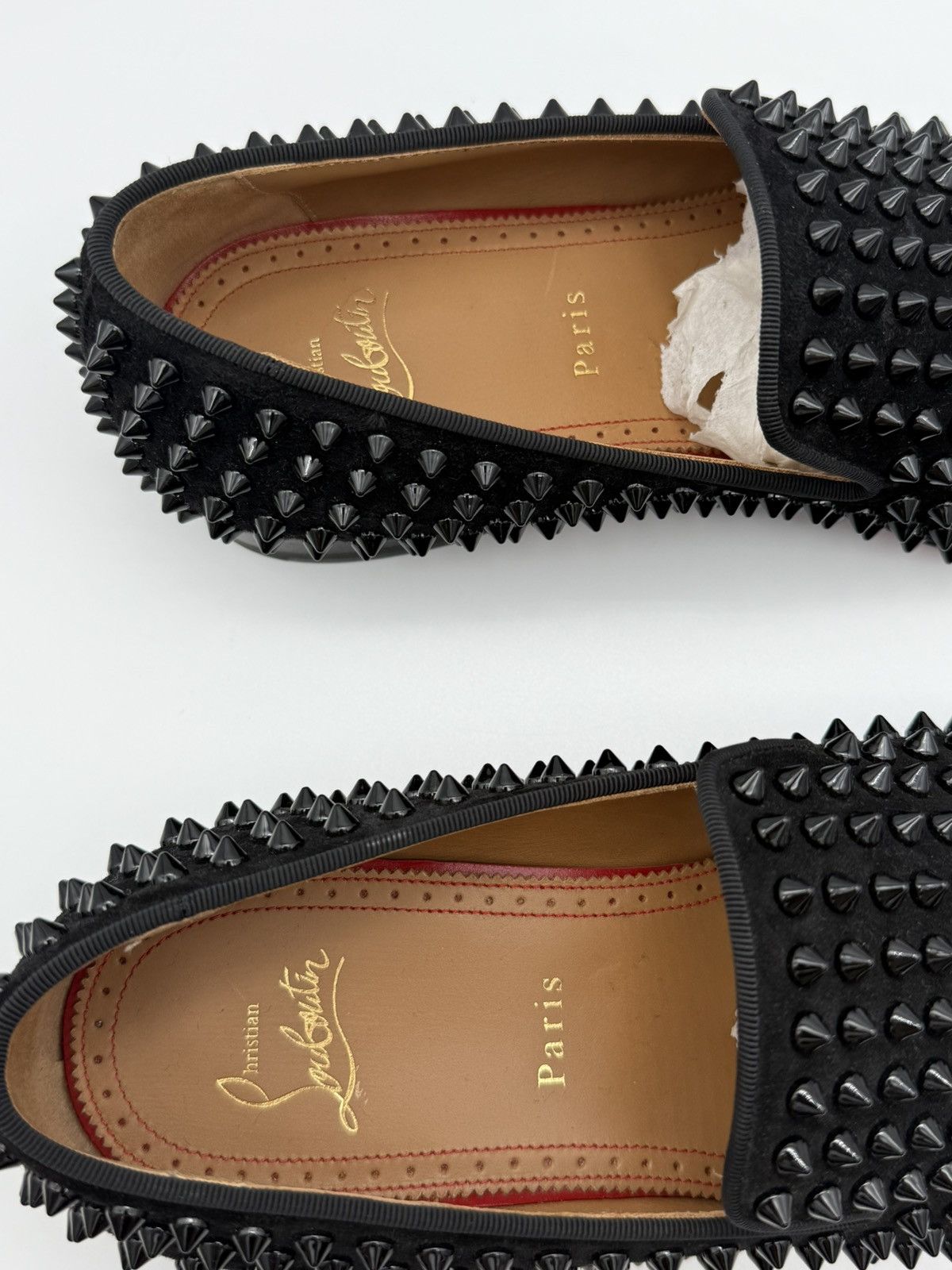 Christian Louboutin Christian Louboutin Dandelion Spikes Loafers Suede US 7 Size US 7 / EU 40 - 7 Thumbnail
