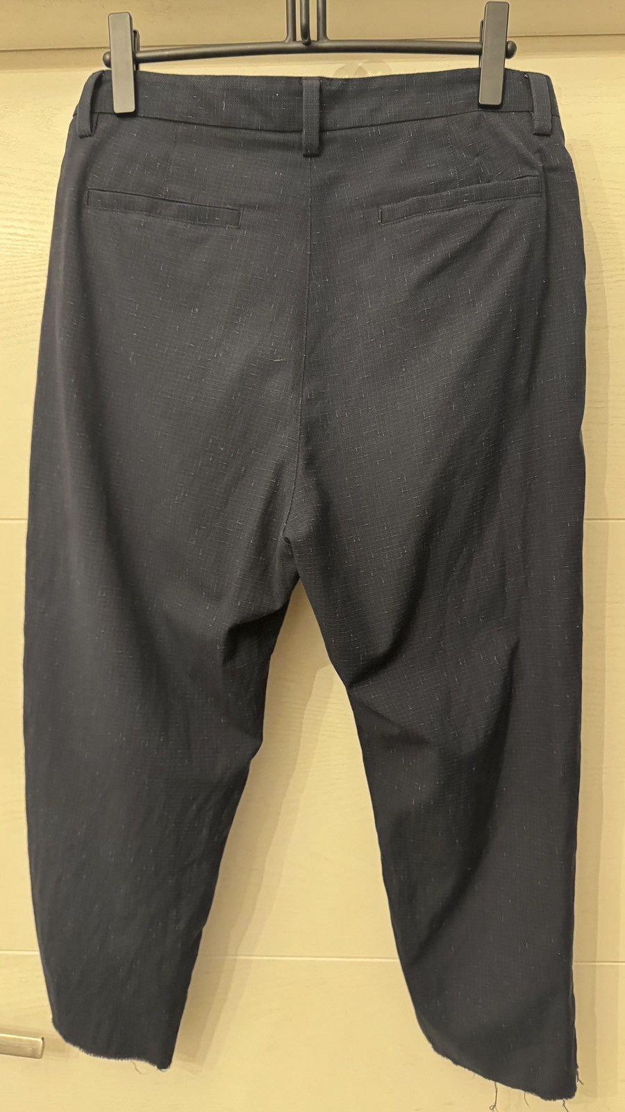 OAMC OAMC Cropped Carrot cut ankle Pant Trousers Navy Size US 32 / EU 48 - 5 Thumbnail
