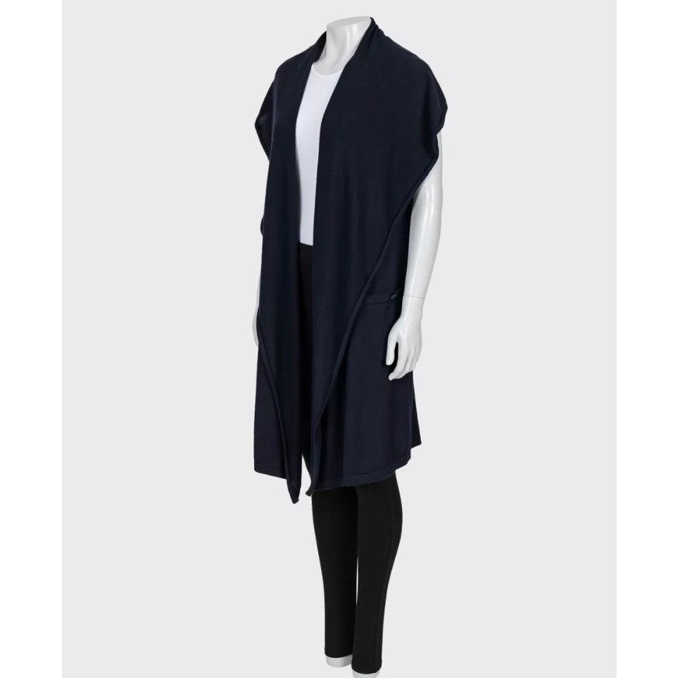 Chanel Chanel Luxurious Blue Cashmere Open-Front Cardigan Size36/ S Size XS / US 0-2 / IT 36-38 - 2 Thumbnail