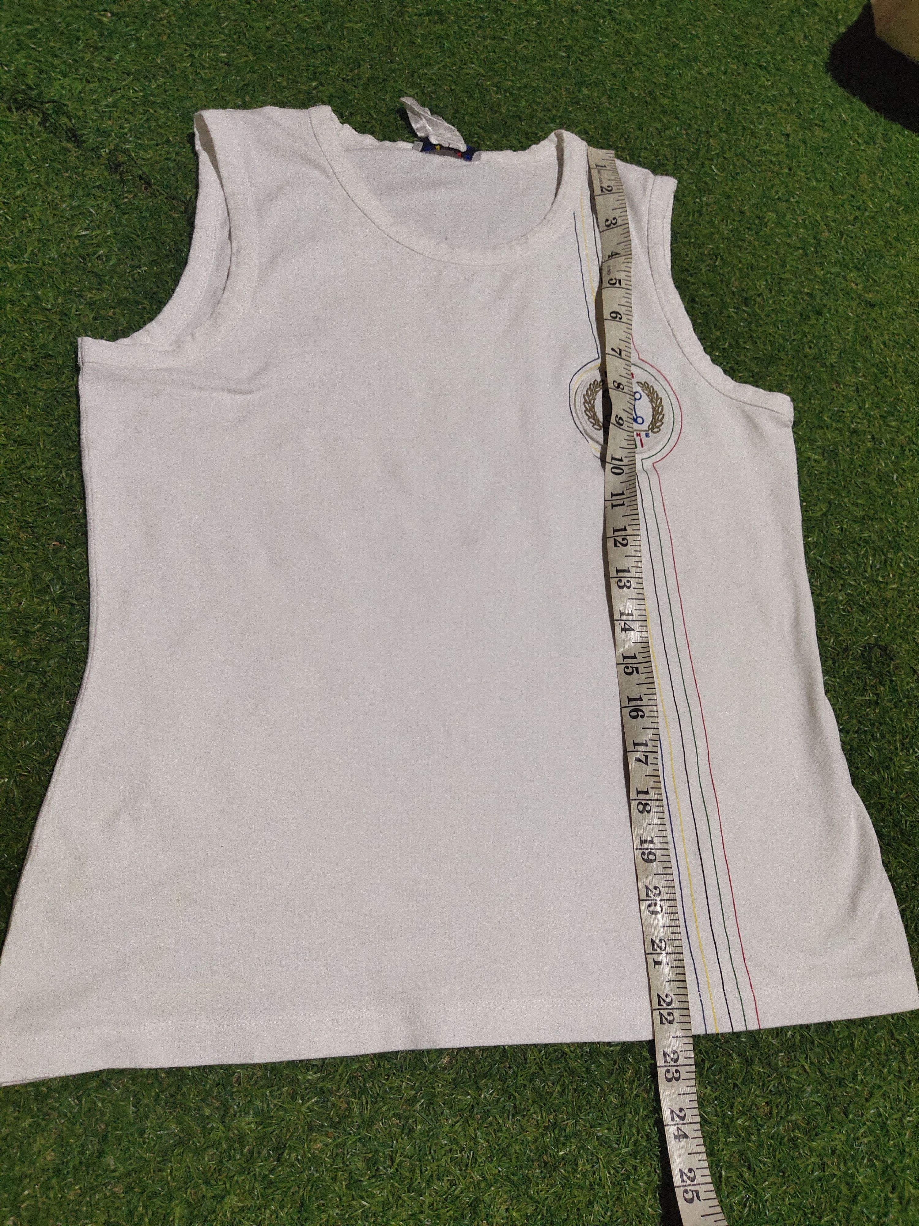 Celine Celine modele depose 2004 Olympic Tank Top Size L / US 10 / IT 46 - 7 Thumbnail