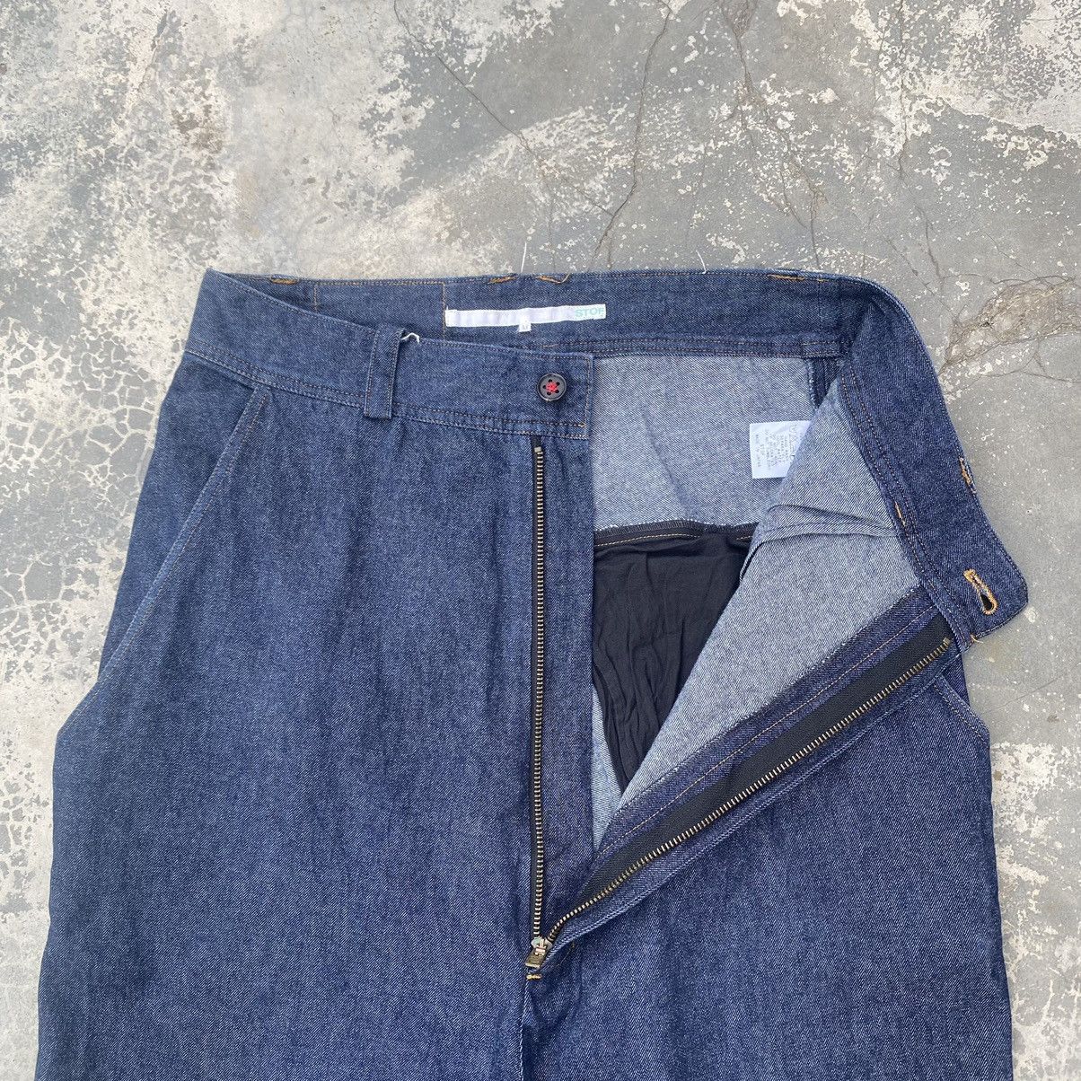 Diet Butcher Slim Skin × Japanese Brand × Kapital STOF Drop Crotch Jeans Size US 30 / EU 46 - 4 Thumbnail