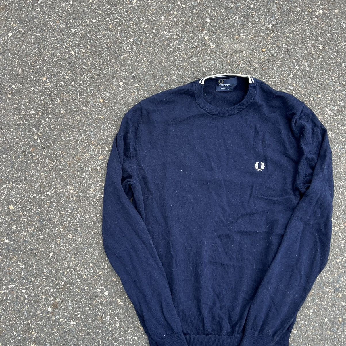 Fred Perry Fred Perry Sweatshirt Crewneck Sweater Size US L / EU 52-54 / 3 - 3 Thumbnail