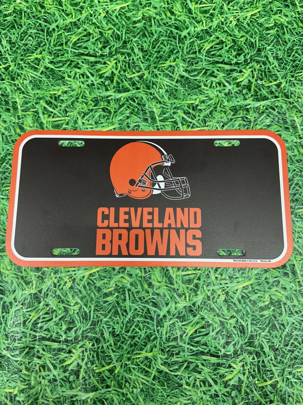 NFL Cleveland Browns License Plate Plastic NFL NEW Size ONE SIZE - 1 Preview