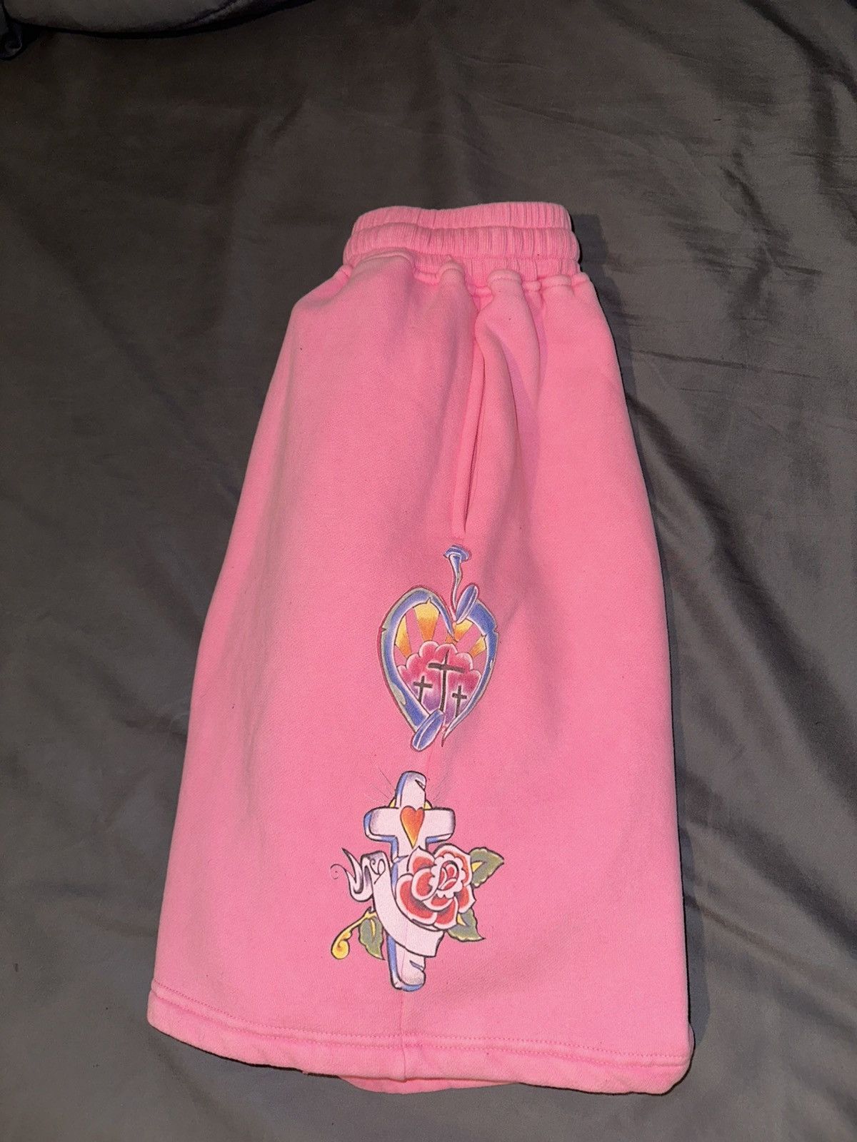 Other We Are Righteous "Pink Risen King" Cotton Shorts Size US 31 - 5 Thumbnail