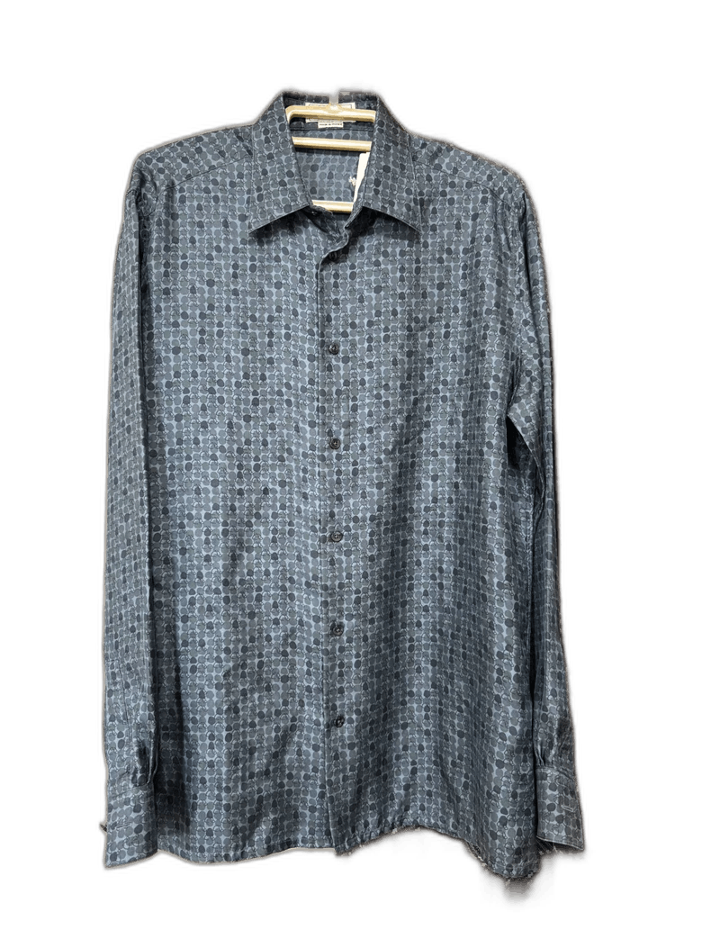 Hermes Hermes Silk Shirt with Unique Pattern Design Size US L / EU 52-54 / 3 - 1 Thumbnail
