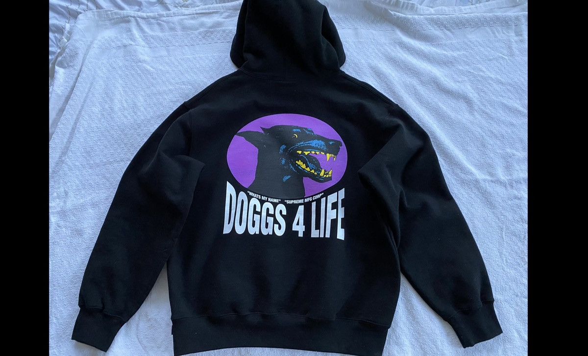 Supreme Supreme Doggs hooded sweatshirt black Size US M / EU 48-50 / 2 - 1 Thumbnail