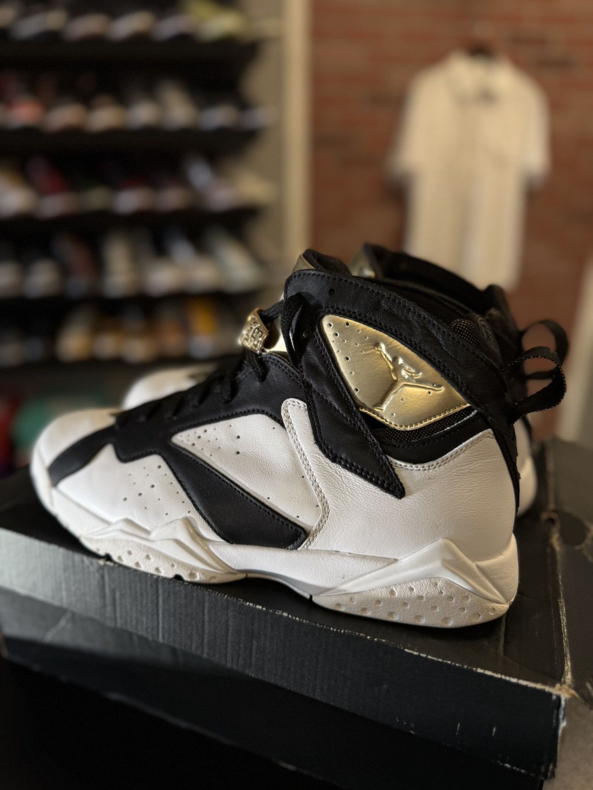Jordan Brand × Nike Jordan 7 Championship Pack Champagne Size 10.5 (2015) Size US 10.5 / EU 43-44 - 6 Thumbnail