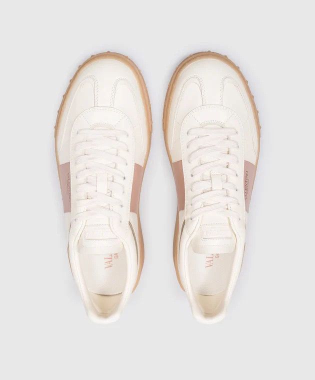 Valentino o1s22i1n0924 Nappa Leather Upvillage Sneakers in White Size US 10 / IT 40 - 4 Thumbnail
