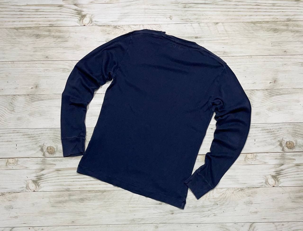 Stone Island Vintage Stone Island Denims Long Sleeve T-Shirt 2008 Y2K Size US S / EU 44-46 / 1 - 13 Thumbnail