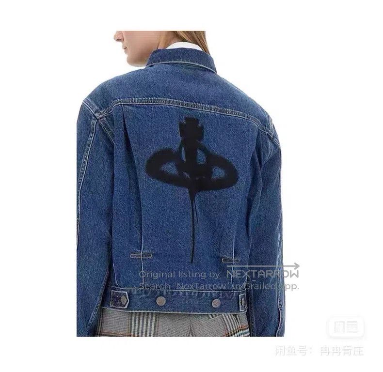 Vivienne Westwood Vivienne Westwood Denim Jacket Size L / US 10 / IT 46 - 8 Thumbnail