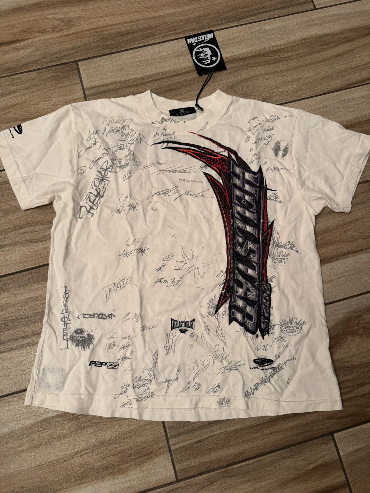Complex × HELLSTAR Hellstar Complexcon exclusive “Nascar” T-Shirt Size US M / EU 48-50 / 2 - 1 Thumbnail
