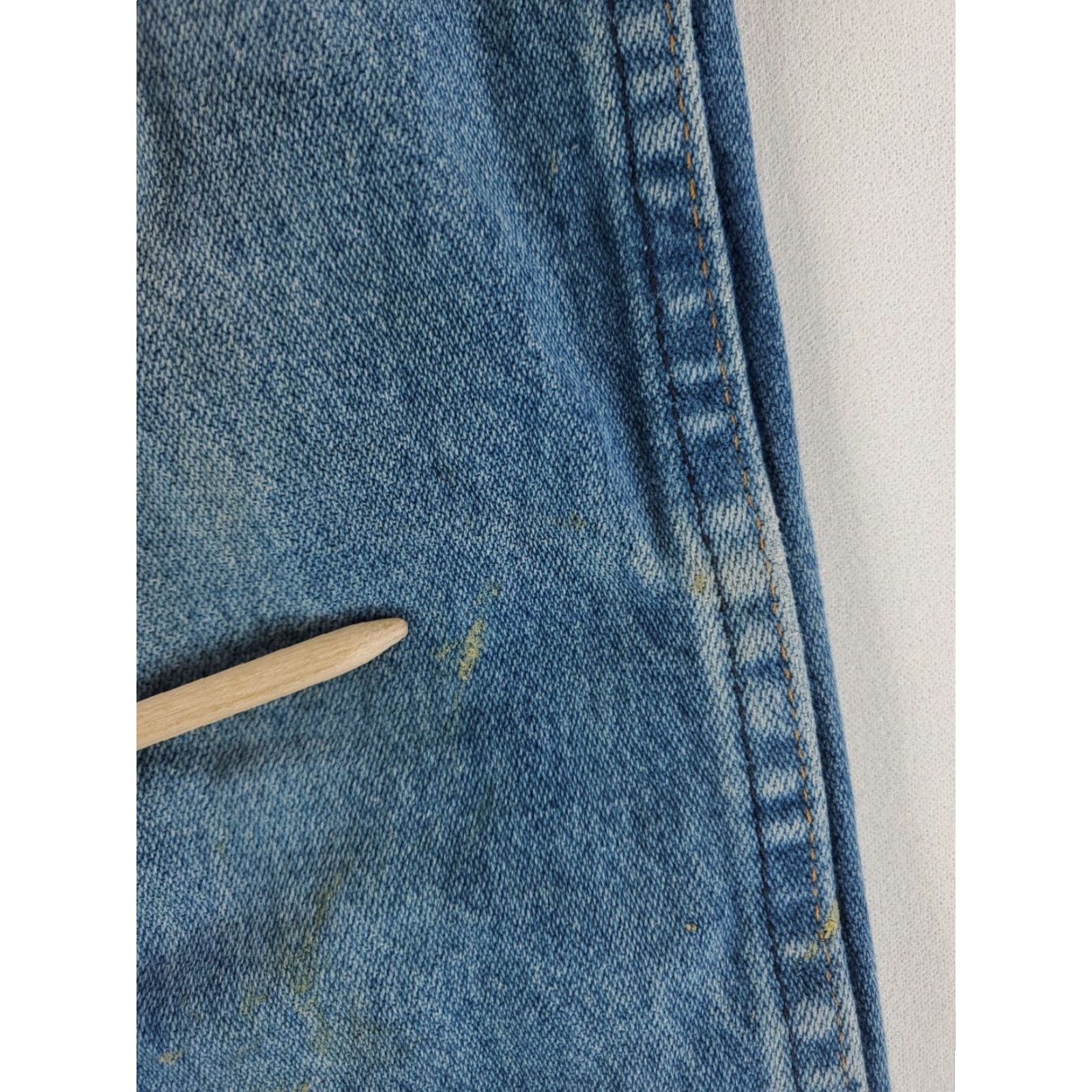 Wrangler VINTAGE Wrangler Jeans Blue Mens 38x34 32 Inseam VTG 90s Straight Jeans 38 Mens Blue Size US 38 / EU 54 - 3 Thumbnail