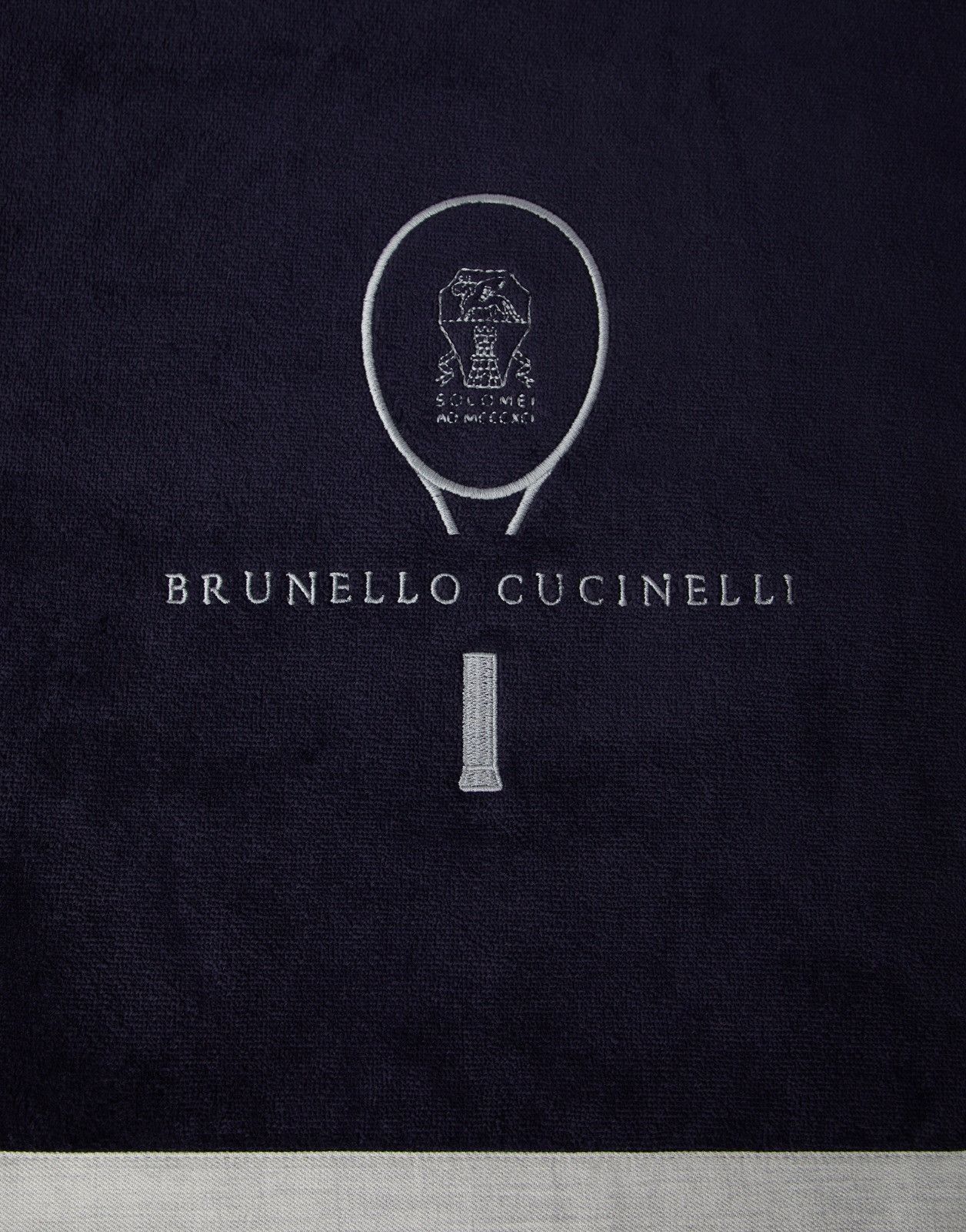 Brunello Cucinelli o1la1rc1a0326 Size: OS / Beach Towel in Blue Size ONE SIZE - 3 Thumbnail