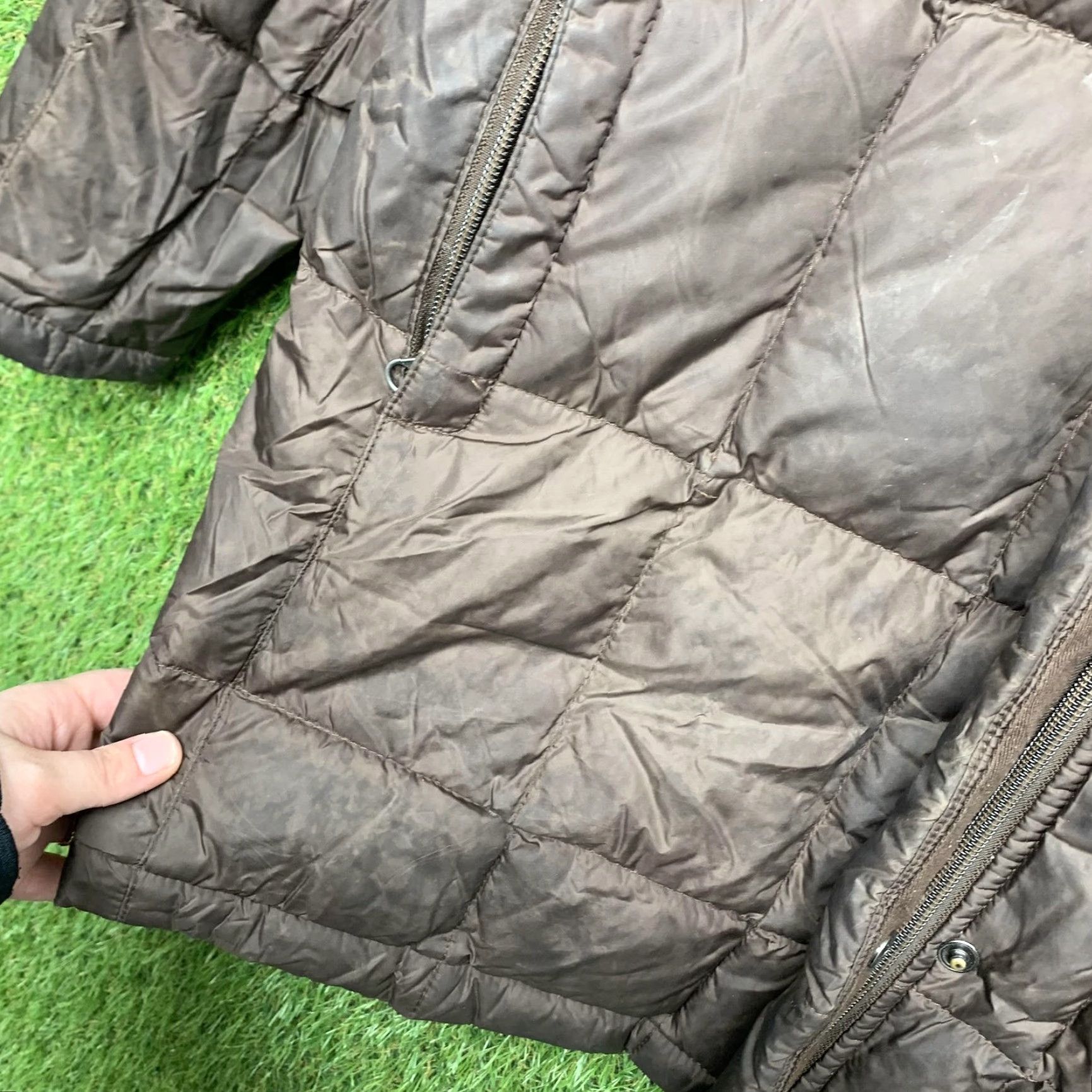 The North Face North Face Jacket Womens Medium Brown Hooded 600 Down Puffer Coat Winter Size M / US 6-8 / IT 42-44 - 4 Thumbnail