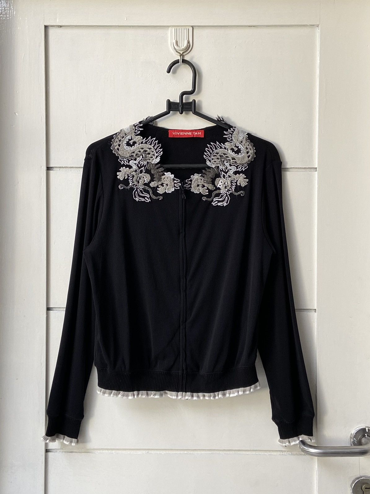 Vivienne Tam VIVIENNE TAM Black Jacket/Cardigan Size XS / US 0-2 / IT 36-38 - 9 Thumbnail