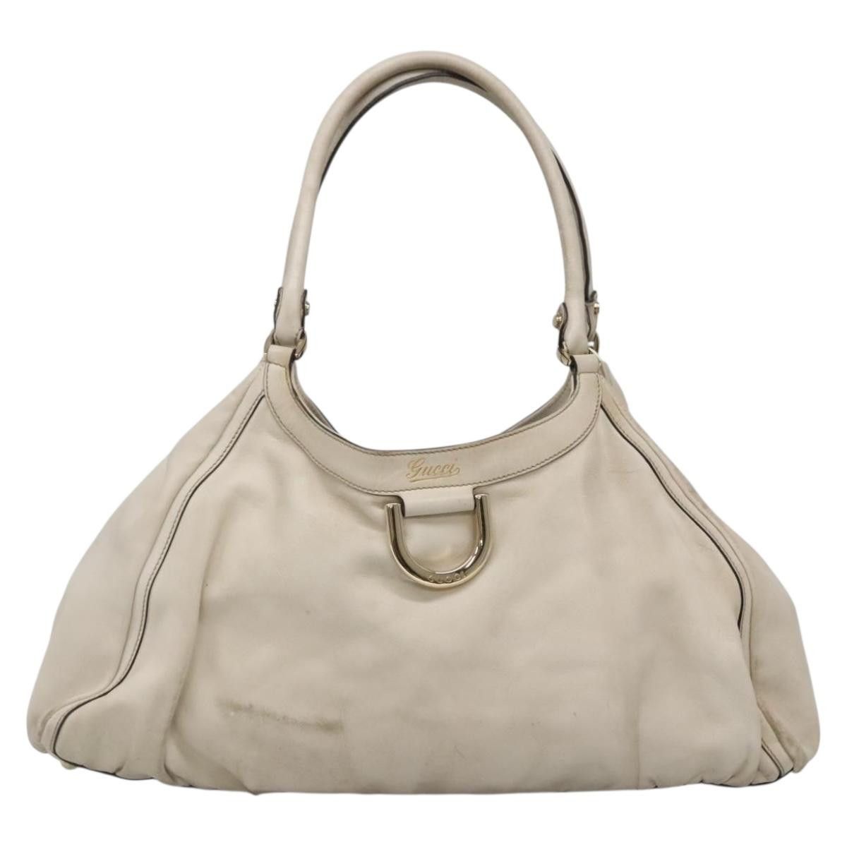 Gucci GUCCI Tote Bag Leather Ivory Gold Size ONE SIZE - 2 Thumbnail