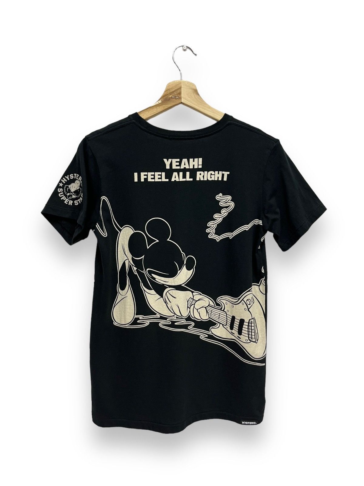 Hysteric Glamour 🎸HYSTERIC GLAMOUR SUPERSTAR x DISNEY MICKEY MOUSE T-Shirt🔥 Size US XS / EU 42 / 0 - 3 Thumbnail