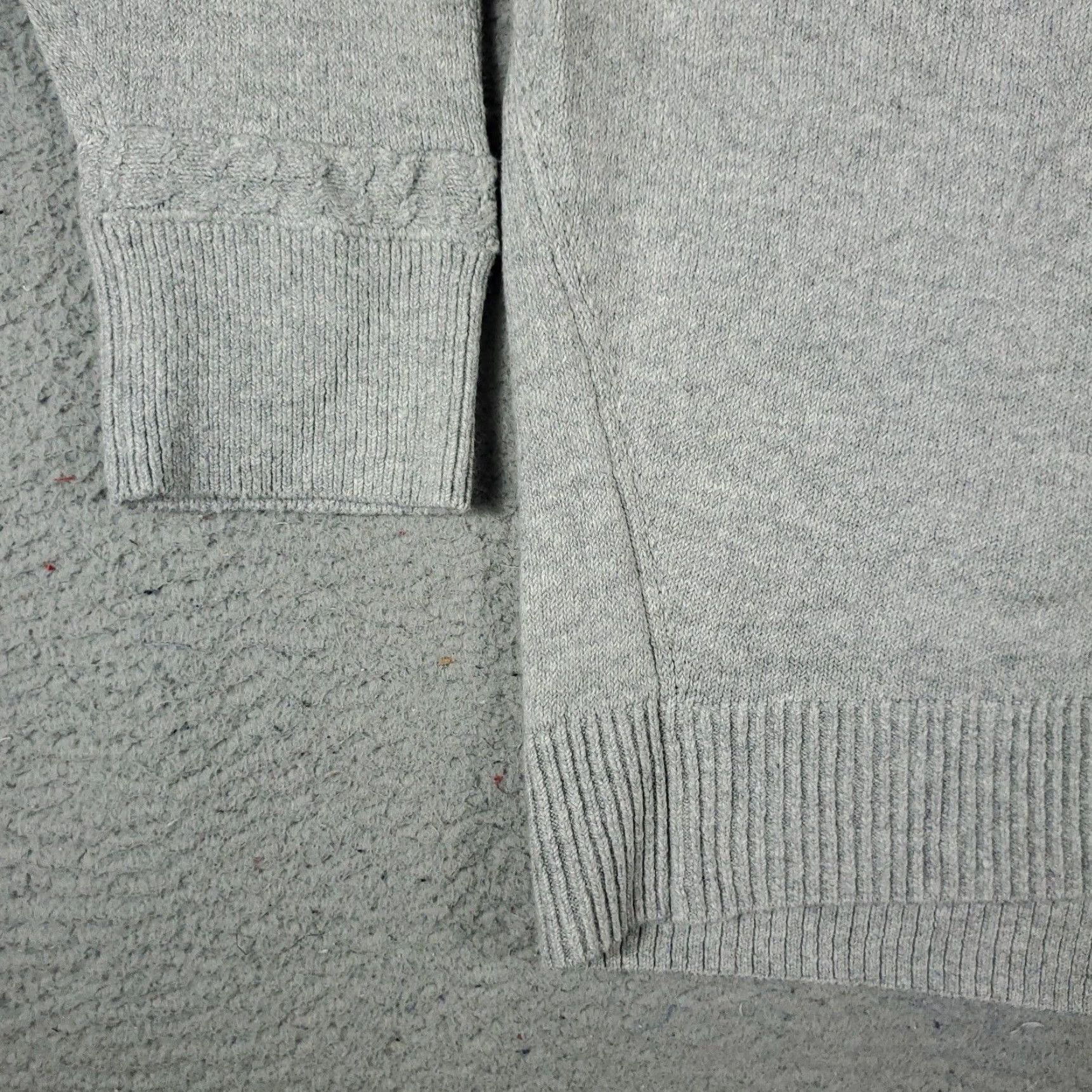 Tommy Hilfiger Tommy Hilfiger Mens Gray Pullover Sweater XL Cotton Crew Neck Size US XL / EU 56 / 4 - 4 Thumbnail