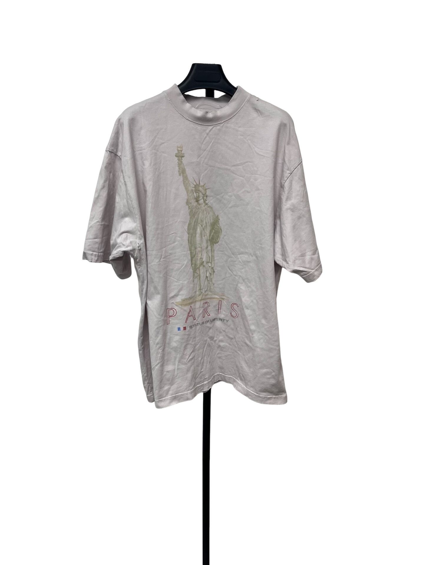 Balenciaga Balenciaga Statue of Liberty Print T-Shirt S Size US S / EU 44-46 / 1 - 1 Thumbnail