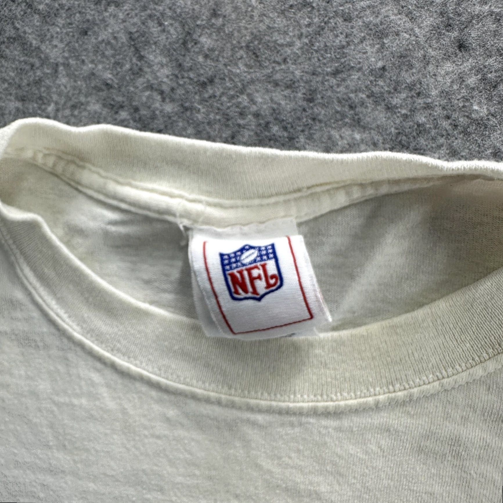 NFL VINTAGE NFL T-Shirt Mens XL Short Sleeve White Cotton Football 90s Pepsi Promo Logo Sports Mens Size US XL / EU 56 / 4 - 6 Thumbnail