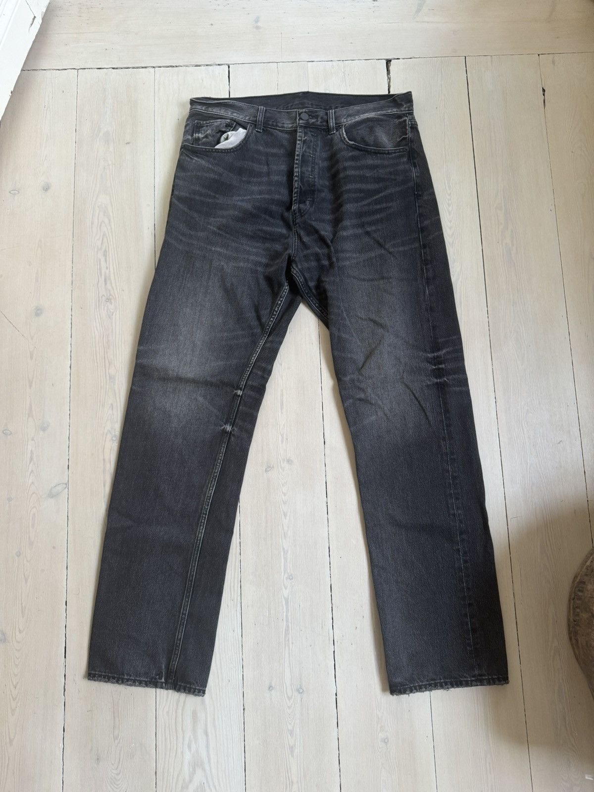 Essentials × Fear of God Fear of god essentials black faded jeans Size US 34 / EU 50 - 1 Thumbnail