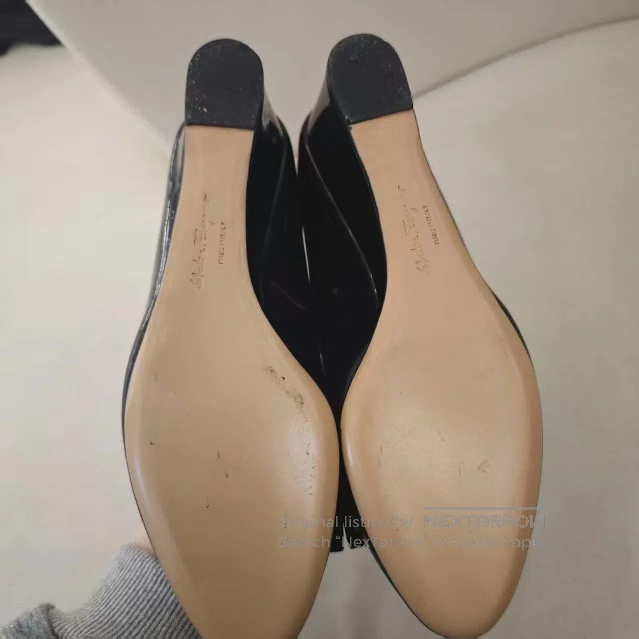Salvatore Ferragamo Ferragamo Classic Bow High Heels. Size US 8 / IT 38 - 3 Thumbnail