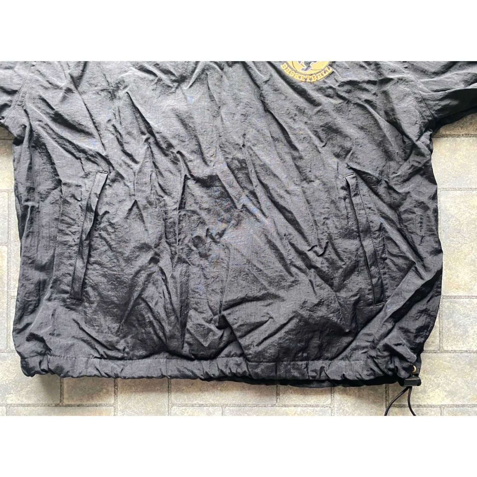 Champion Champion Windbreaker Jacket Nylon St Olaf Basketball Mens Medium Black Size US M / EU 48-50 / 2 - 4 Thumbnail