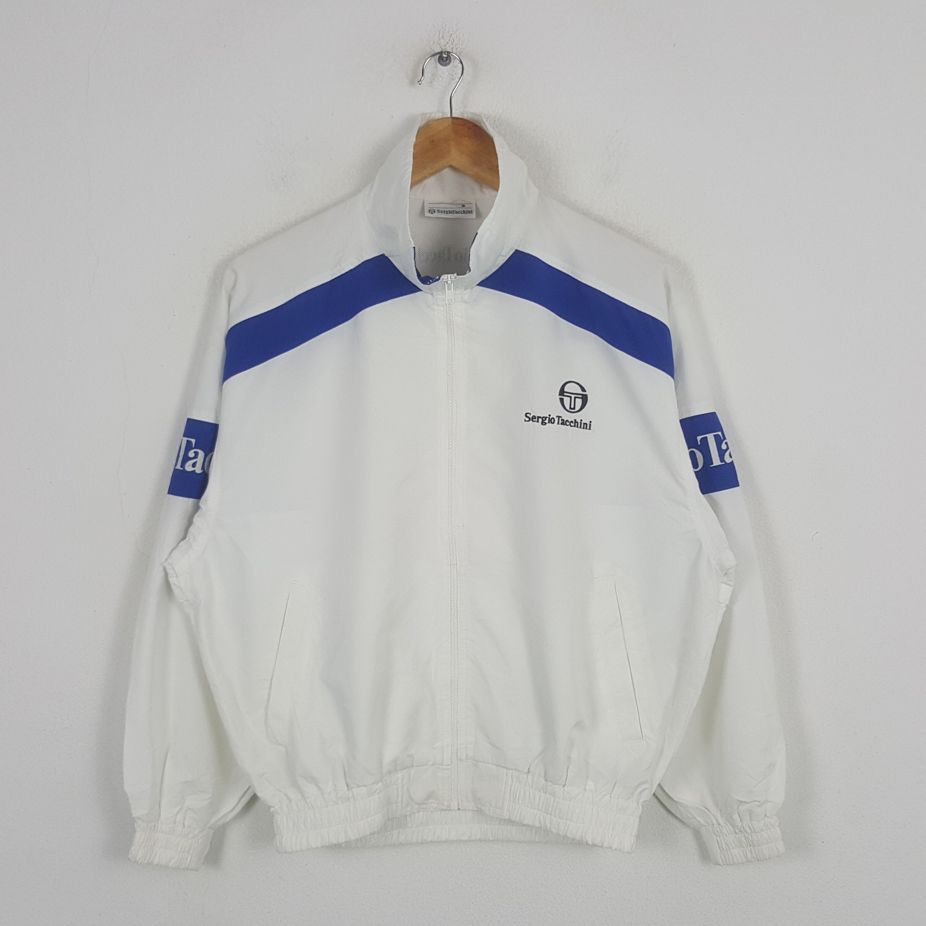 Sergio Tacchini VIntage Sergio Tacchini Tennis Sports Style Jacket RR17 Size US M / EU 48-50 / 2 - 1 Thumbnail