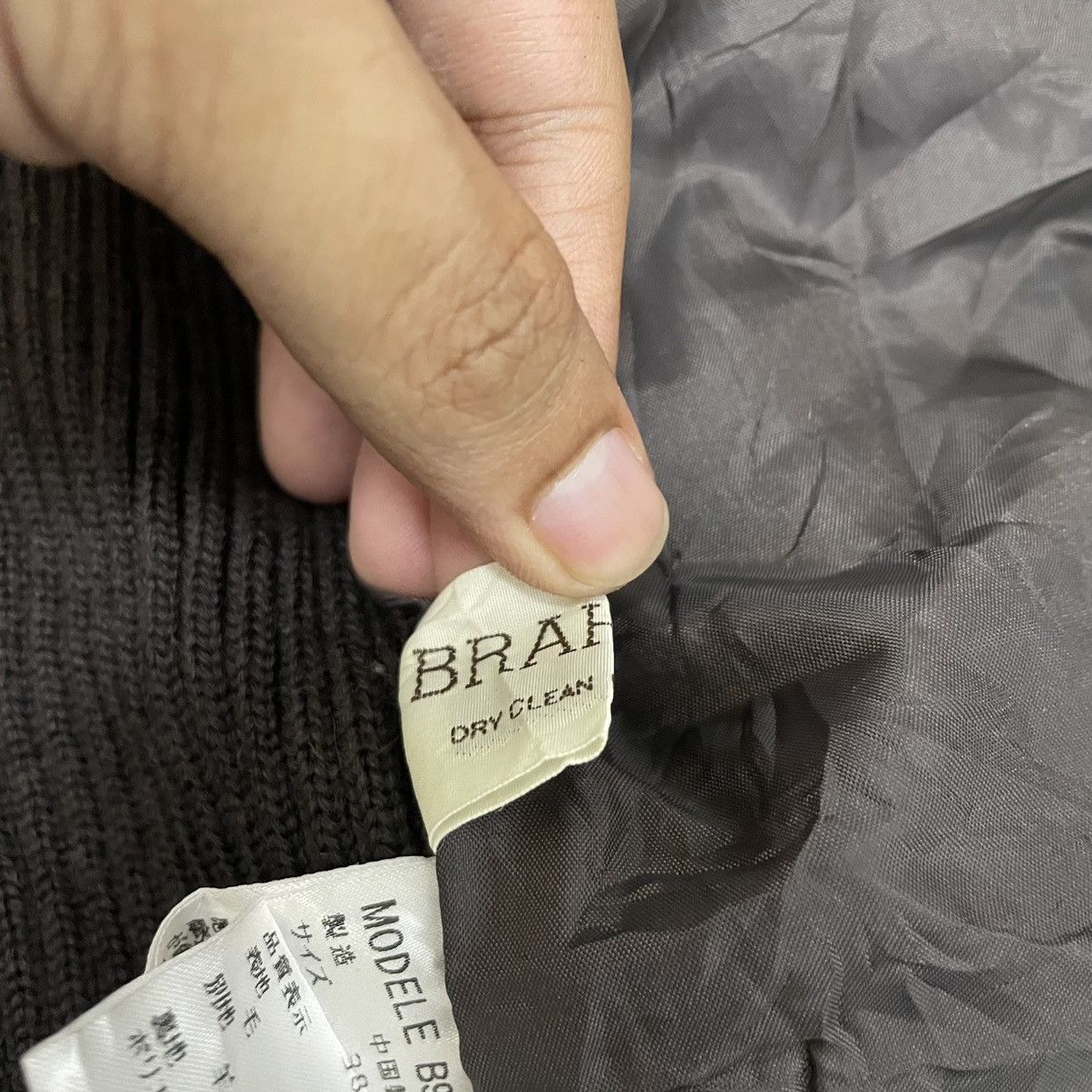 BRAHMIN × Genuine Leather Brahmin Genuine Leather Jacket Wool Sleeves Size US XS / EU 42 / 0 - 10 Thumbnail
