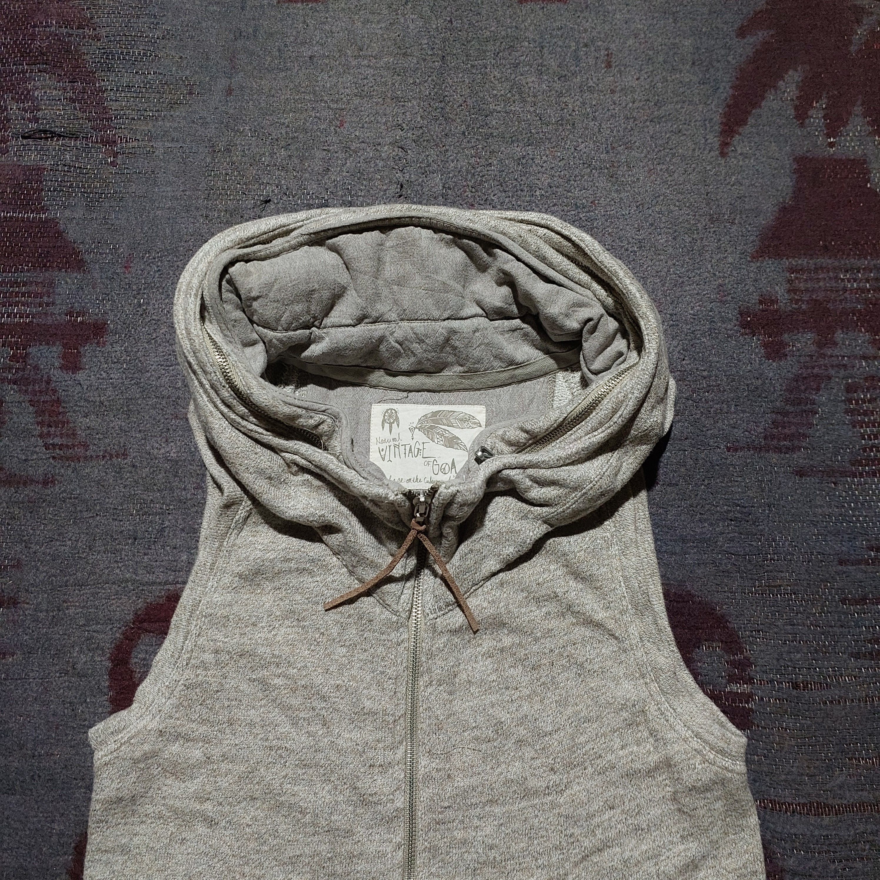 2000s GOA - Apocalypse Style Bono Vest Hoodie